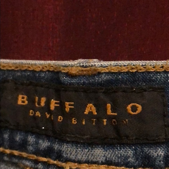 Blingy  "glitter" Jean skirt - Picture 4 of 6